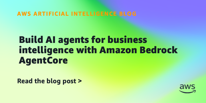 OPLOG Deploys AI Agents on Amazon Bedrock AgentCore for Real-time Business Intelligence