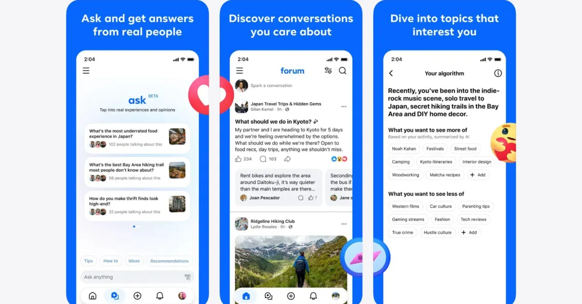 Meta Revives Facebook Groups with AI-Powered Forum App