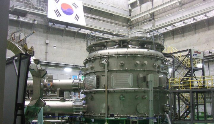 South Korean KSTAR Reactor Achieves Fusion Plasma Milestone