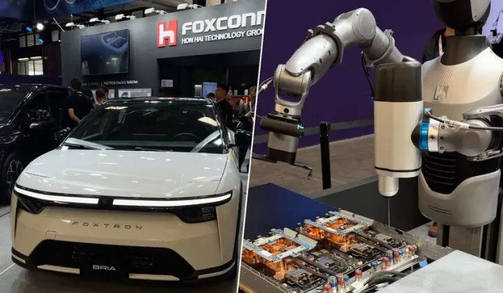 Foxconn Eyes “Making Everything” with AI, Robotics, and EVs