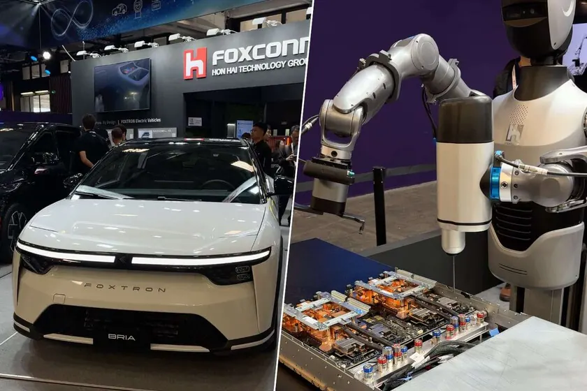 Foxconn Eyes “Making Everything” with AI, Robotics, and EVs