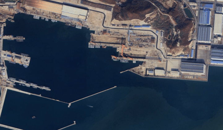 China Unveils Satellite Images of Submarine Design Challenging Naval Engineering Norms