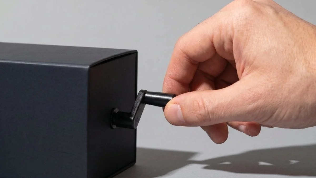 CrankGPT: The AI Gadget Powered by Muscle Power