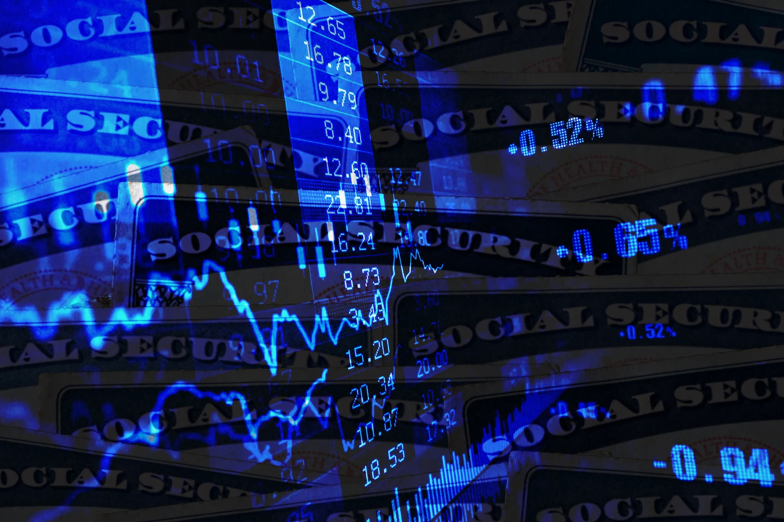 Digital representation of global financial markets and capital flow.