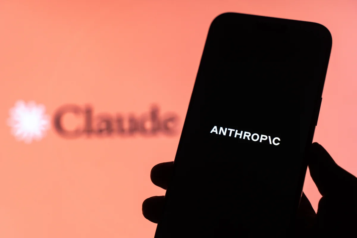 Exterior view of a modern office building, symbolizing the potential headquarters for an AI company like Anthropic in Europe.