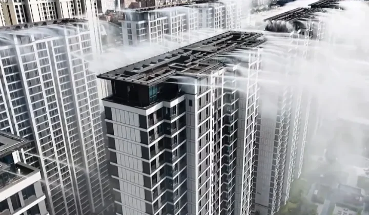 China Deploys Evaporative Cooling on Building Roofs to Combat Urban Heat
