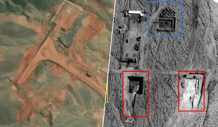 Satellite Images Reveal Mysterious Chinese Desert Structures Aimed at Taiwan