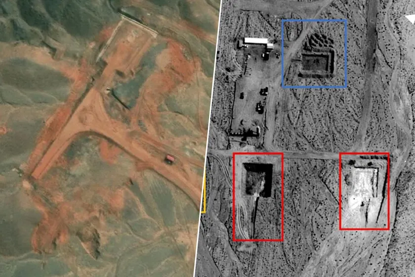 Satellite Images Reveal Mysterious Chinese Desert Structures Aimed at Taiwan