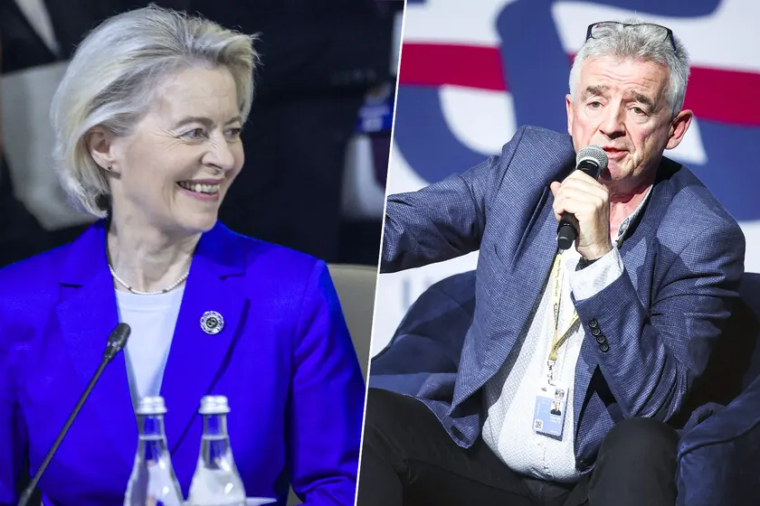 Ryanair CEO Slams EU President Von der Leyen for Air Traffic Control Failures