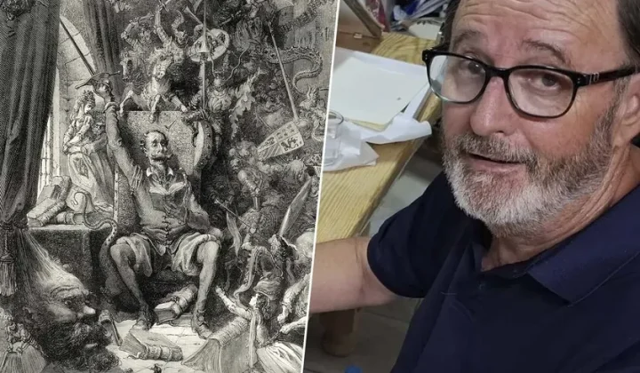 Professor Spends Seven Years Hand-Copying ‘Don Quixote’ in Gothic Script, Seeks Million-Euro Valuation