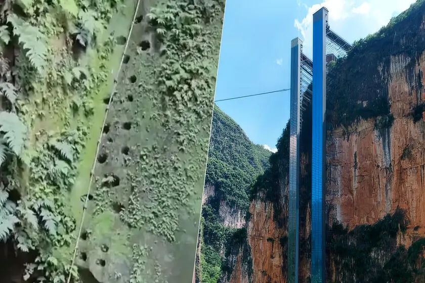 China’s Vertical Elevator Cuts a 3-Hour School Trek to 30 Minutes in Yunnan’s Nizhuhe Canyon